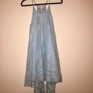 Light blue lace dress
